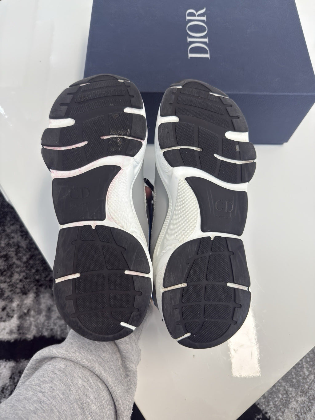 Dior B22 Blue Crocodile UK10 (EU44)