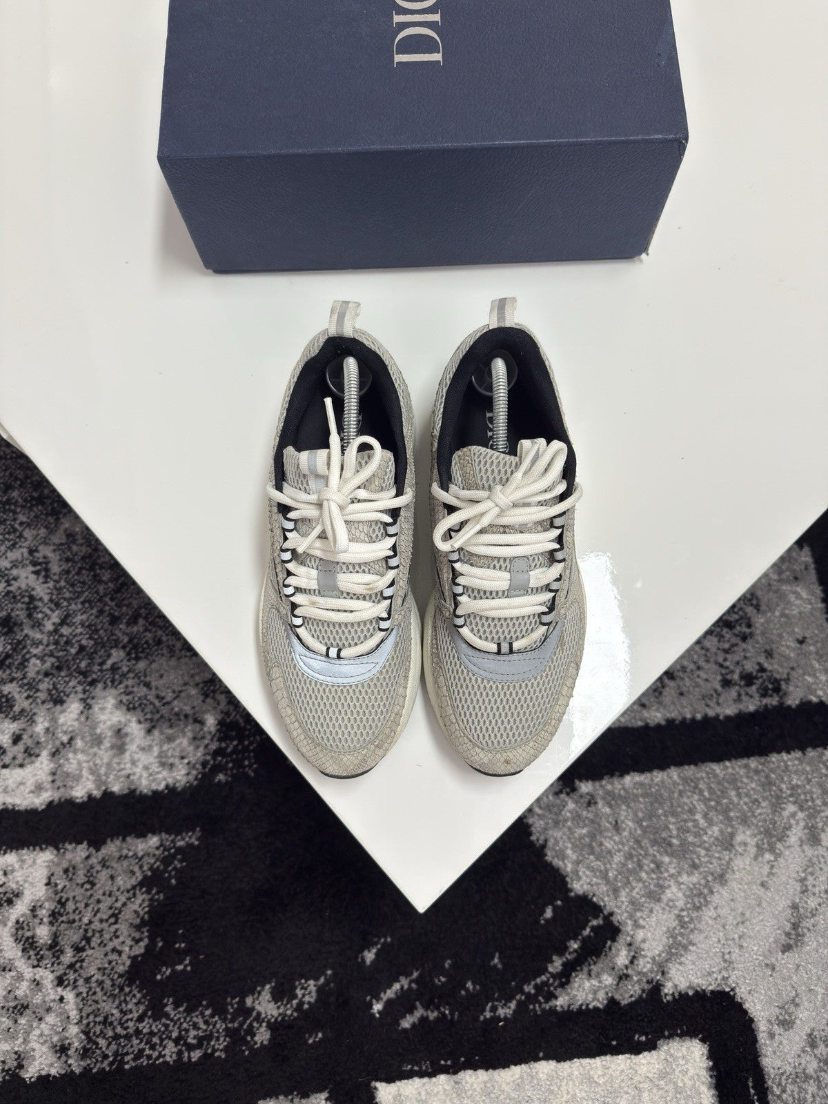 Dior B22 Grey Python UK8 (EU42)