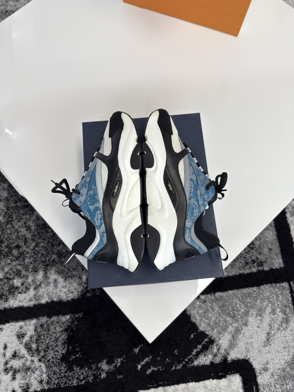 Dior B22 Blue Python UK9.5 (EU43.5)