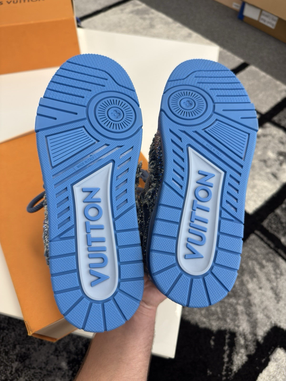 Louis Vuitton Swarovski Skate LV7.5