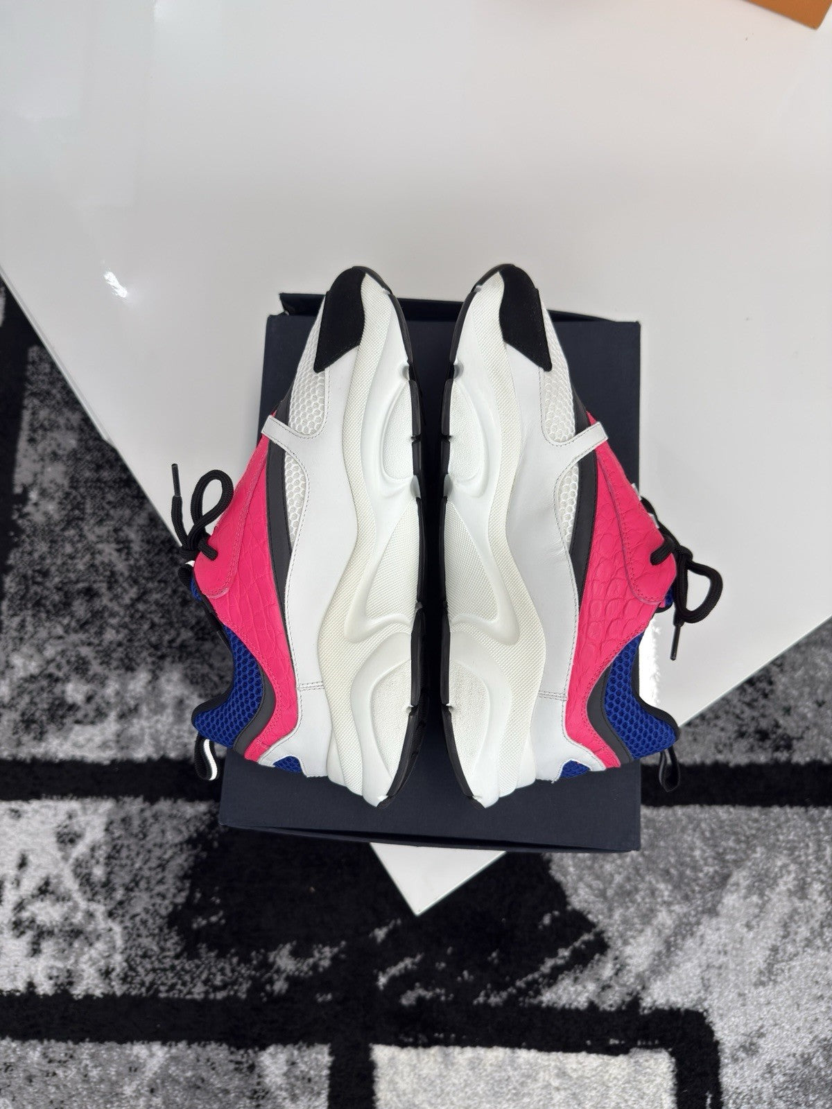 Dior B22 Pink Crocodile UK10 (EU44)