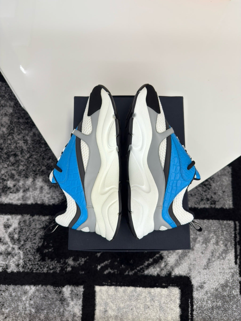 Dior B22 Blue Crocodile UK9 (EU43)