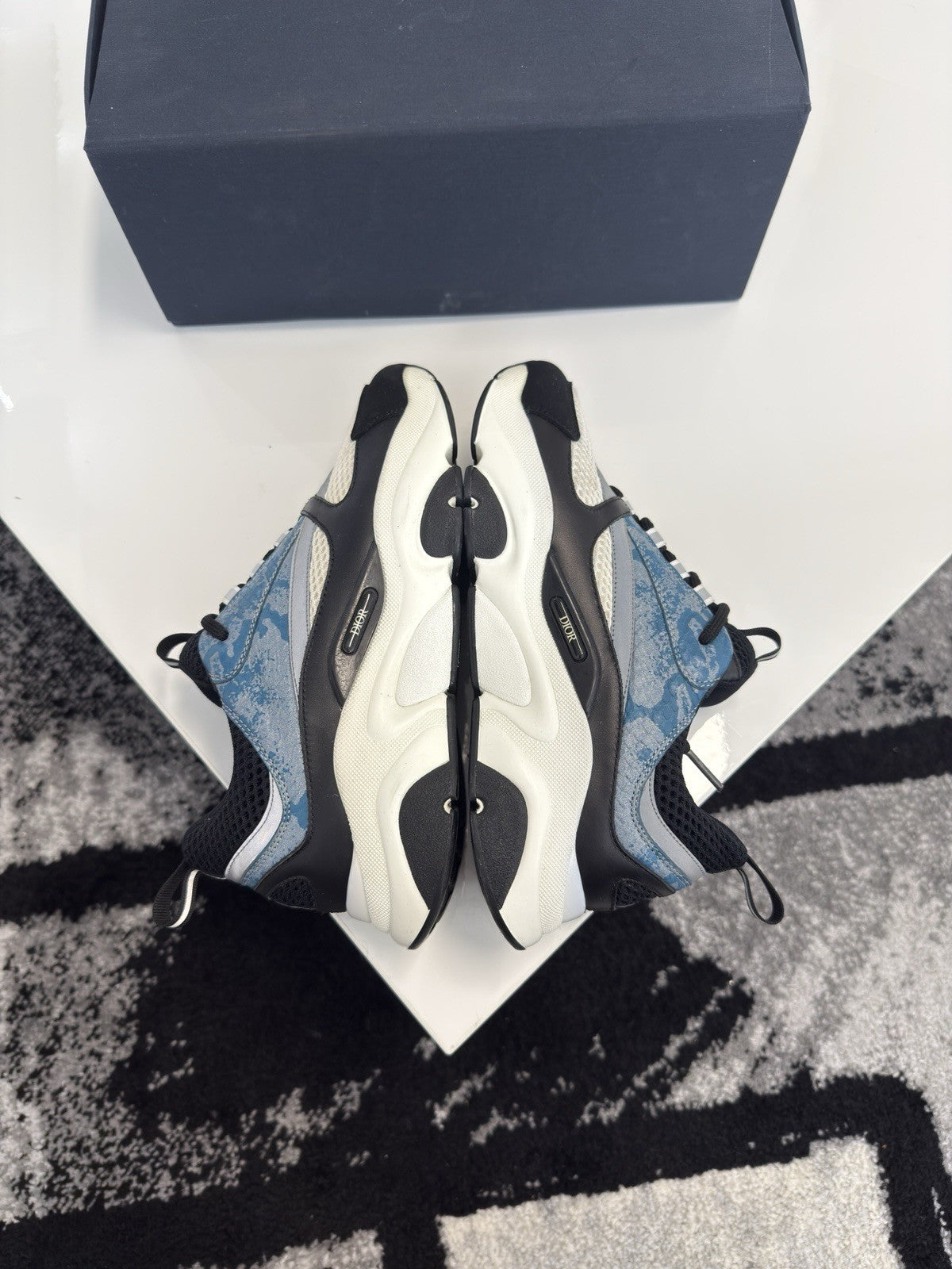 Dior B22 Blue Python UK6 (EU40)