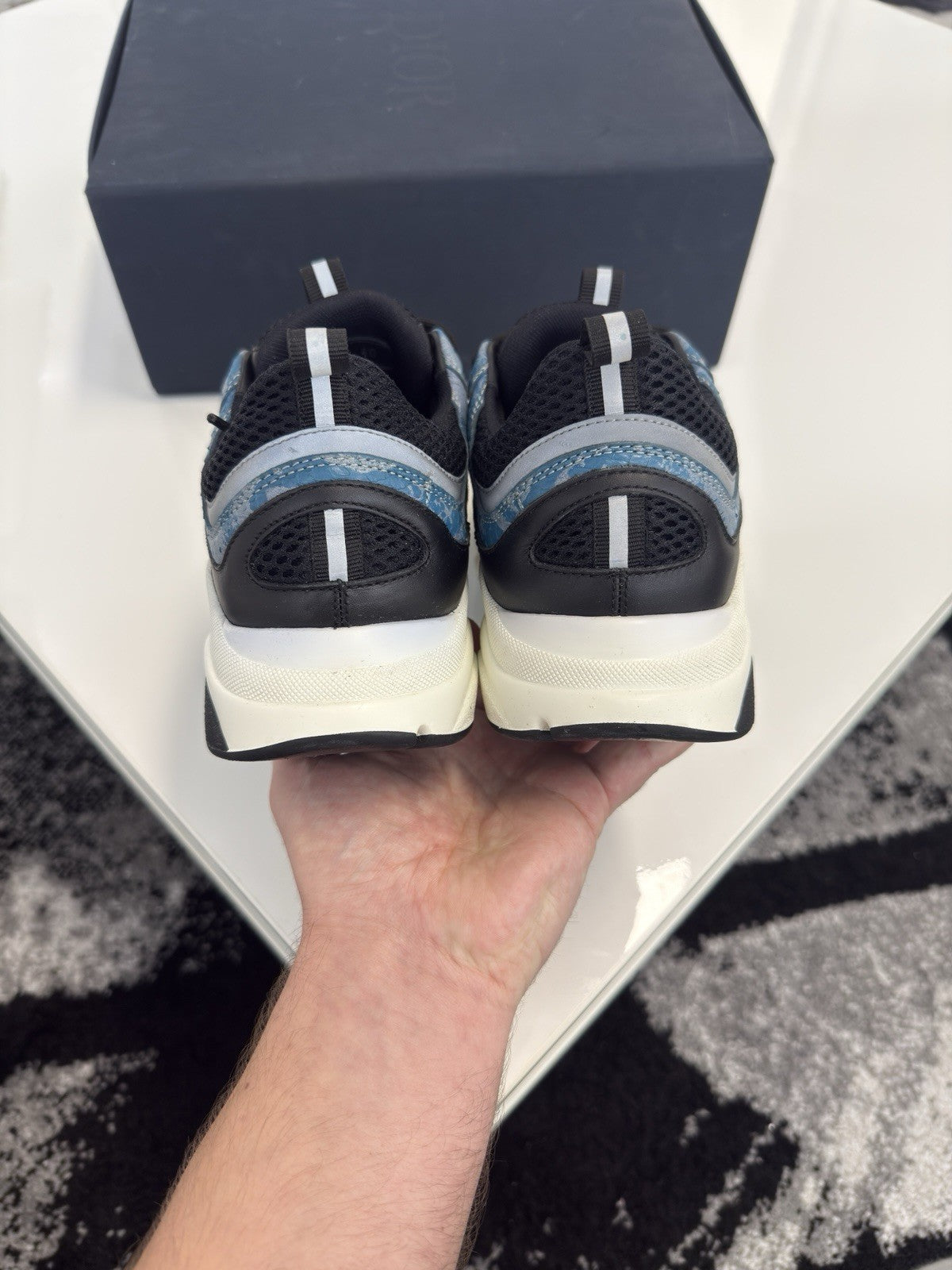 Dior B22 Blue Python UK6 (EU40)