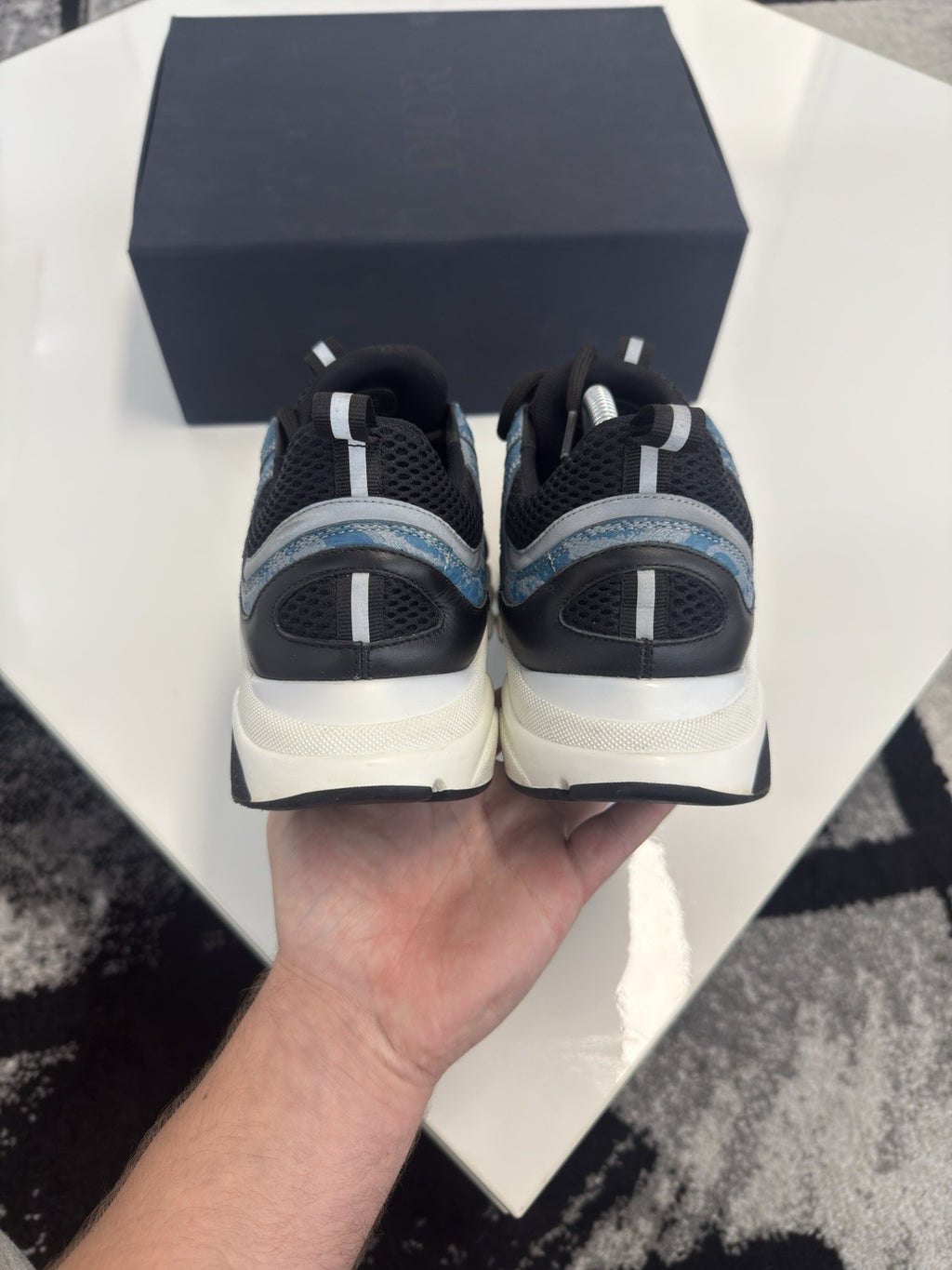 Dior B22 Blue Python UK9 (EU43)