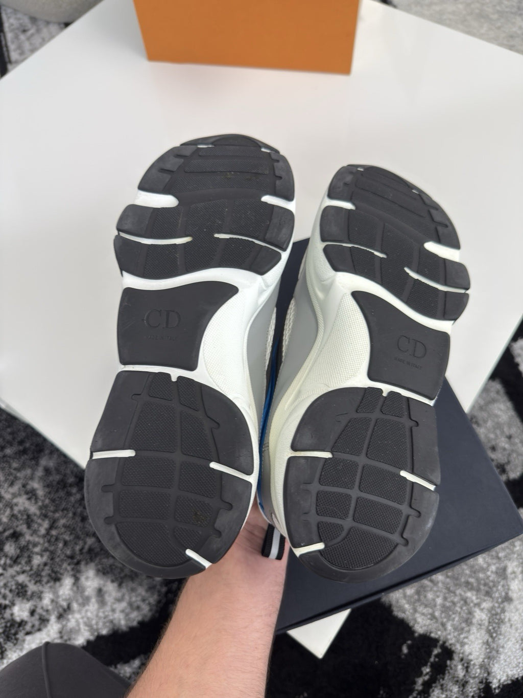 Dior B22 Blue Crocodile UK9 (EU43)