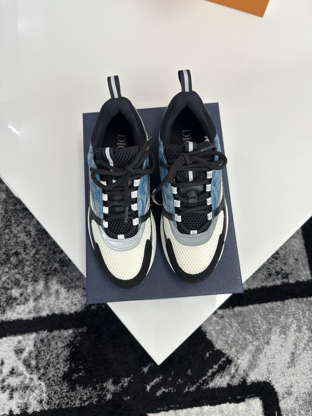 Dior B22 Blue Python UK9.5 (EU43.5)