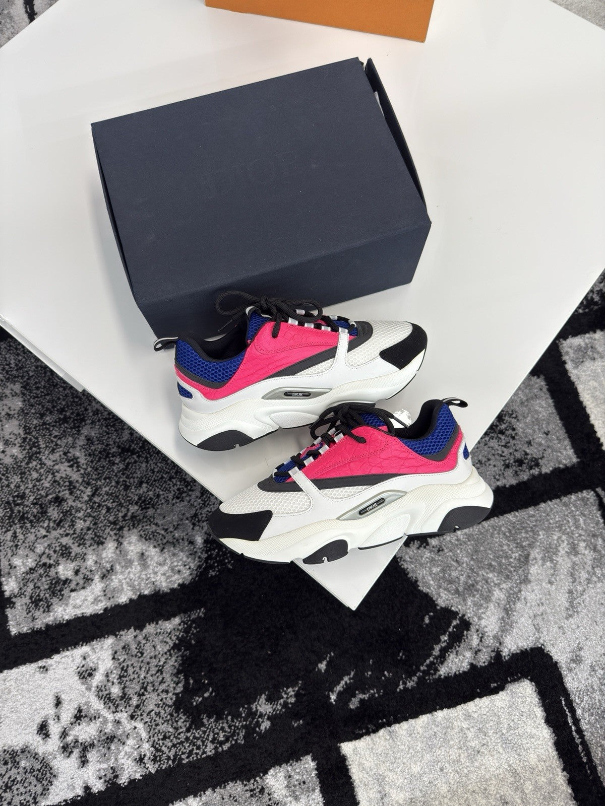 Dior B22 Pink Crocodile UK10 (EU44)