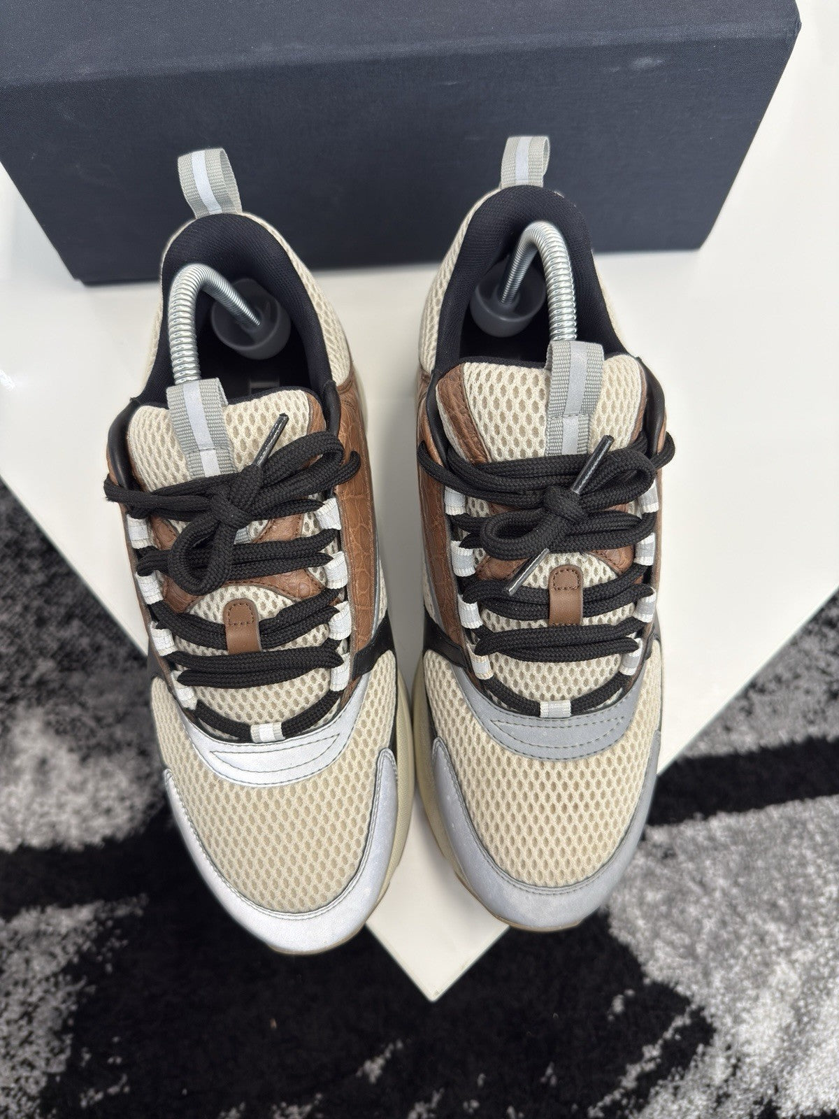 Dior B22 Brown Crocodile UK8 (EU42)