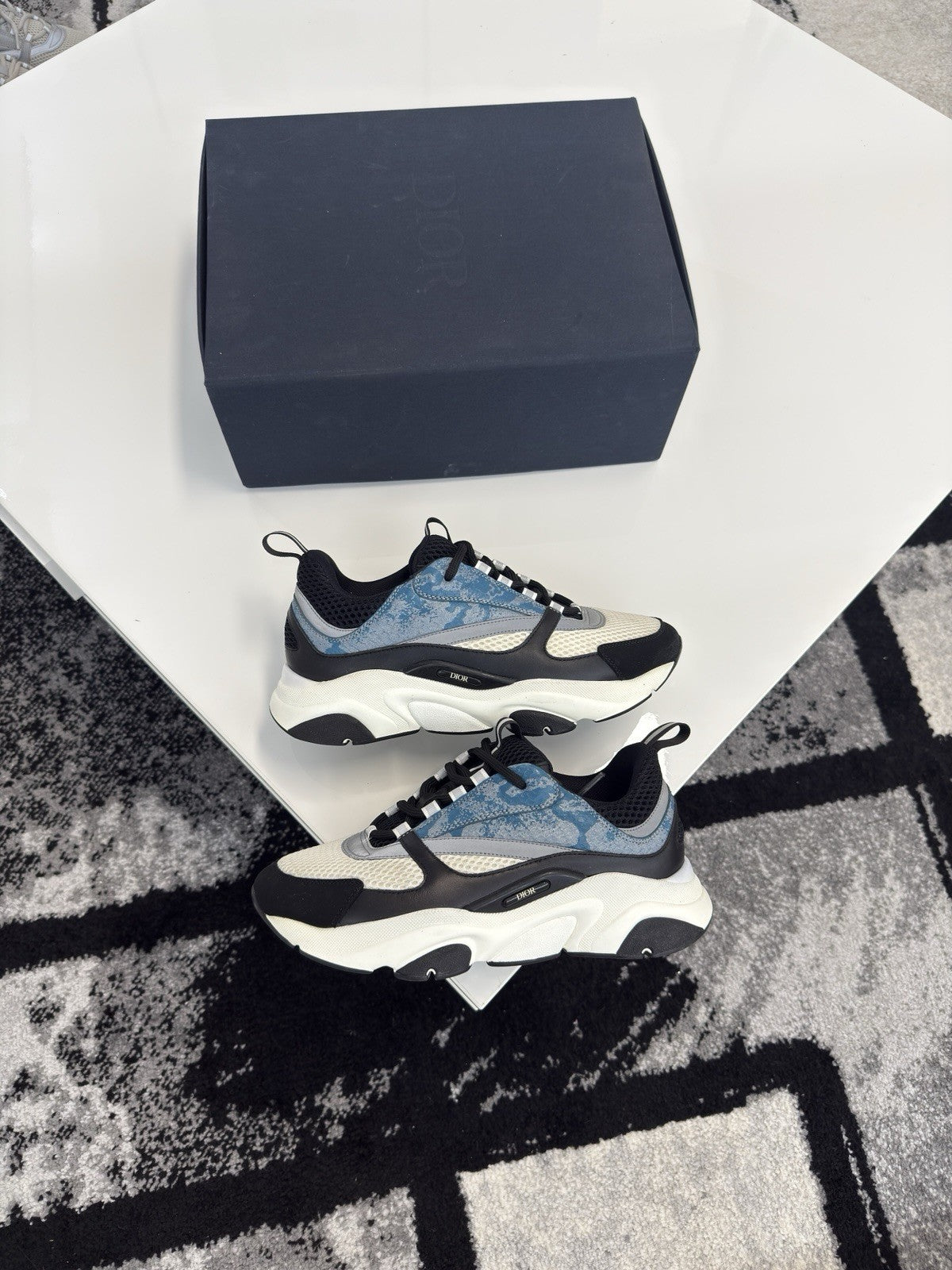 Dior B22 Blue Python UK6 (EU40)