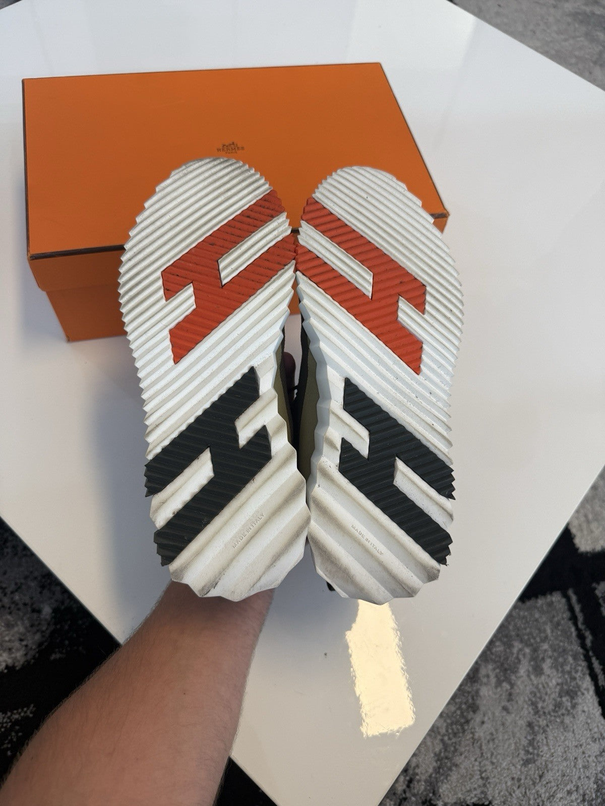 Hermes Bounce Trainers UK7 (EU41)