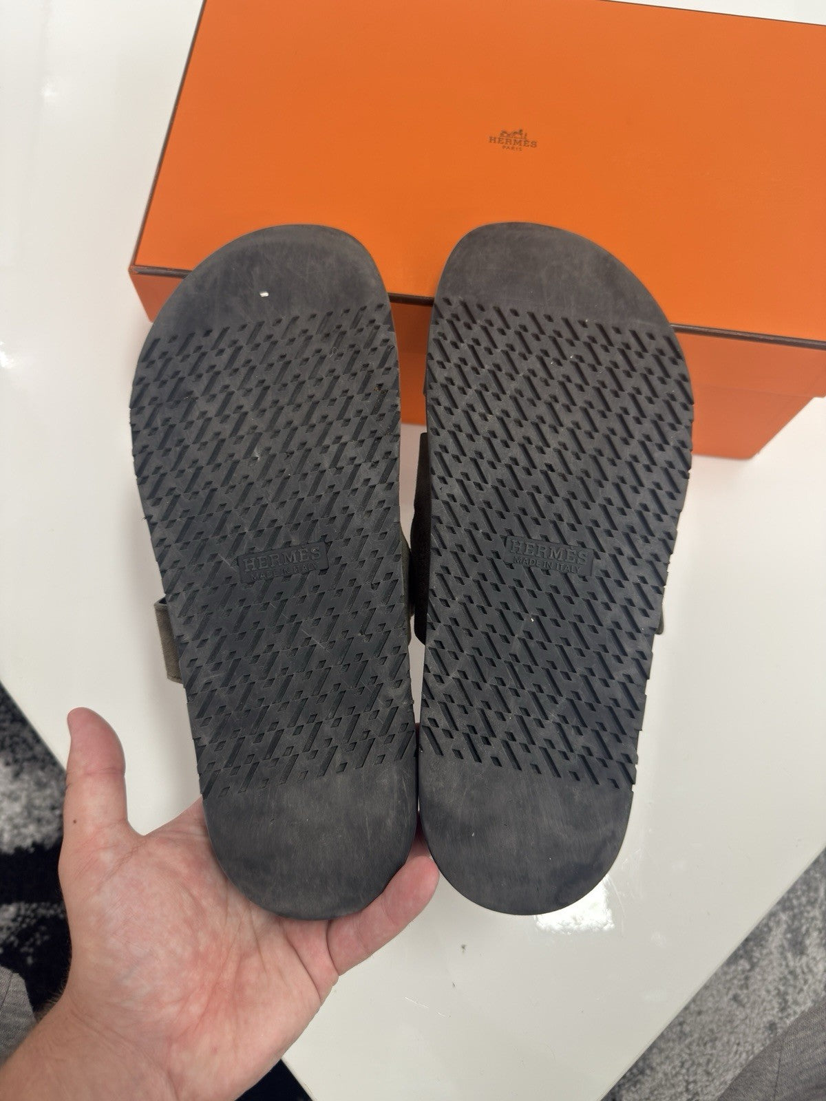 Hermes Chypre Sandals UK10 (EU44)