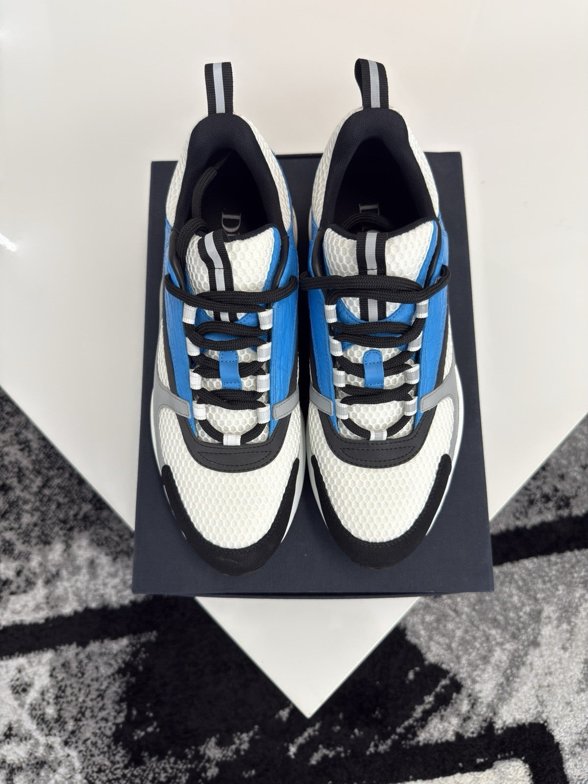 Dior B22 Blue Crocodile UK9.5 (EU43.5)