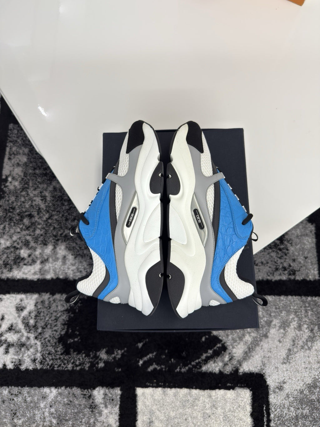 Dior B22 Blue Crocodile UK9 (EU43)